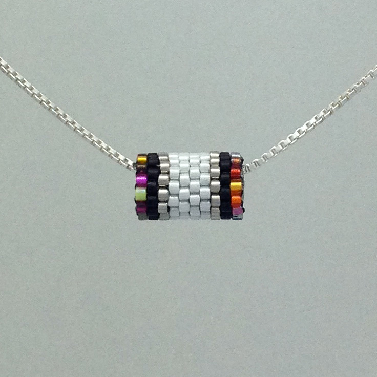 Confetti, White Bead